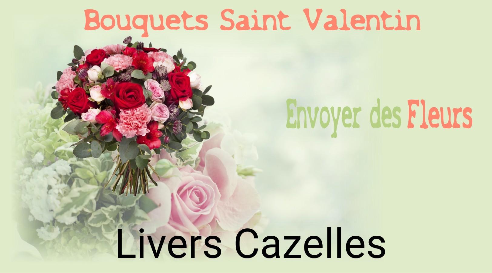 Roses de Saint-Valentin livrées à Livers-Cazelles